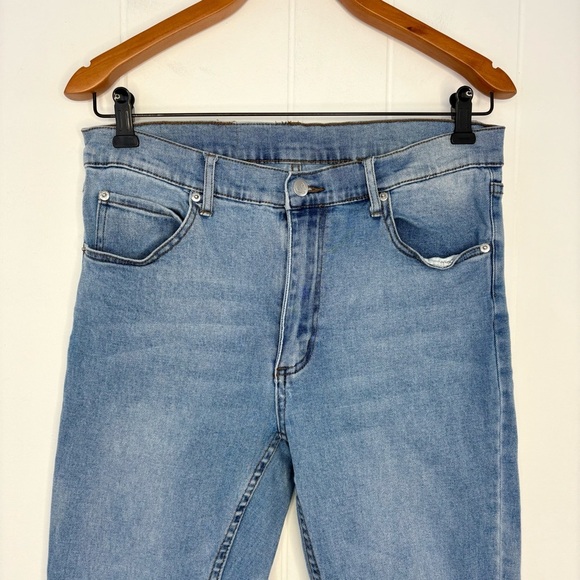 CHEAP MONDAY Second Skin High Rise Jeans -
Stonewash Blue Women’s Size 33/32 - Picture 4 of 7